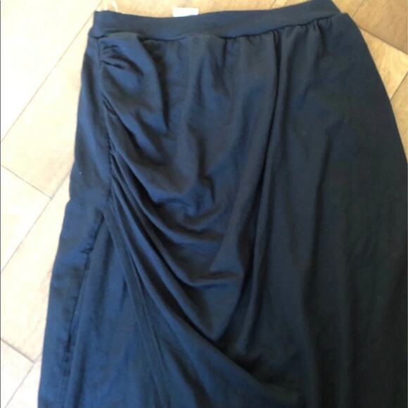 NWT Rachel Pally Effie Black skirt with side high slit size XS - Picture 7 of 9